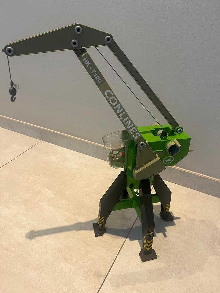 Playmobil 4470 – Conlines Havenkraan HK-T120, Kinderen en Baby's, Speelgoed | Playmobil, Zo goed als nieuw, Ophalen