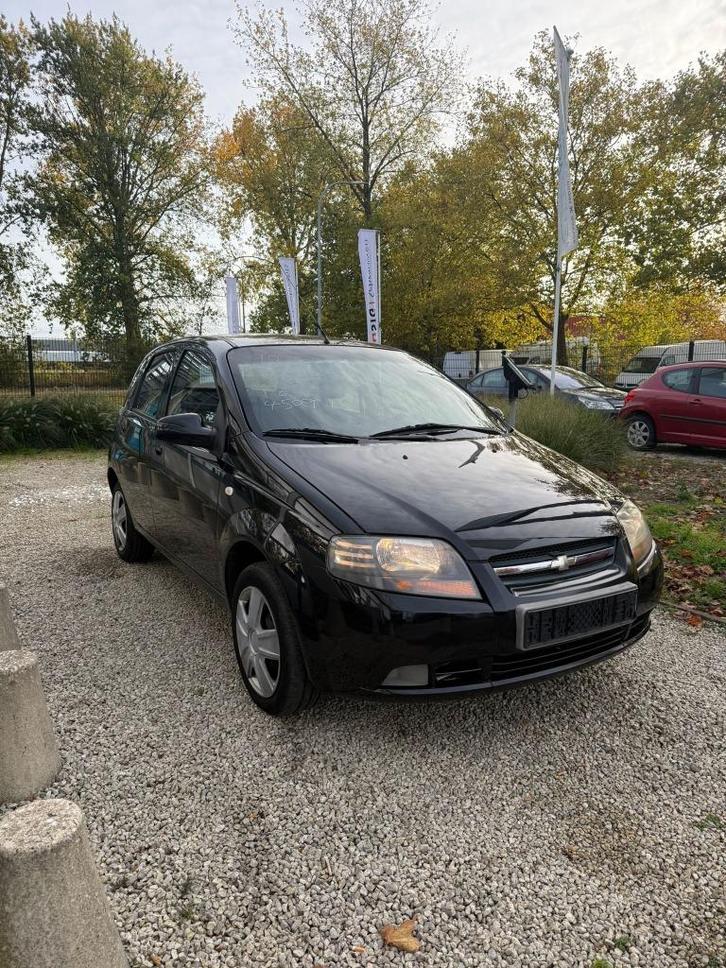 Chevrolet Aveo benzine automaat gekeurd, Auto's, Chevrolet, Bedrijf, Te koop, Aveo, ABS, Benzine, Euro 4, 4 deurs, Automaat, Zilver of Grijs