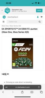Xbox 50 euro ea fc points, Games en Spelcomputers, Spelcomputers | Xbox Original, Verzenden