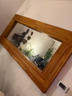 Houten spiegel 200x100, Huis en Inrichting, Woonaccessoires | Spiegels, Ophalen, Zo goed als nieuw