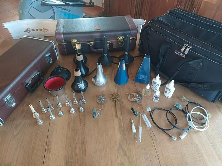 Accessoires voor trompet, Muziek en Instrumenten, Blaasinstrumenten | Trompetten, Gebruikt, Ophalen of Verzenden