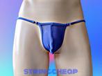 G-String met ringetjes, Slip, Blauw, Ophalen of Verzenden