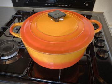 Oude braadpan van Le Creuset  beschikbaar voor biedingen