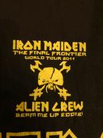 Iron Maiden crew shirt ‘11 XL, Kleding | Heren, T-shirts, Zwart, Maat 56/58 (XL), Ophalen of Verzenden, Gedragen