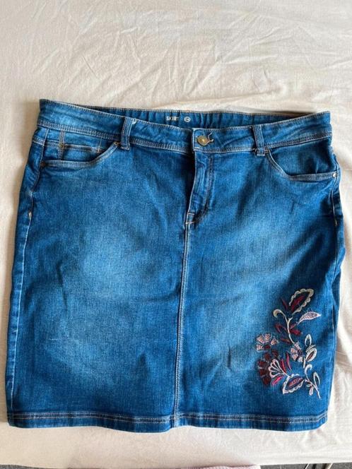Jeans rok, Kleding | Dames, Rokken, Zo goed als nieuw, Maat 42/44 (L), Blauw, Ophalen of Verzenden