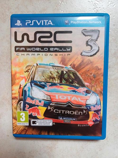 WRC 3 FIA WORLD RALLY: PlayStation Vita, Consoles de jeu & Jeux vidéo, Jeux | Sony PlayStation Vita, Comme neuf, Course et Pilotage