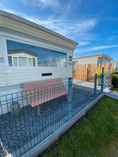 Prachtige renoveerde stacaravan te Wenduine/Blankenberge, Caravans en Kamperen, Stacaravans, tot en met 2, Ophalen