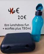 Boîte à lunch écologique Tupperware fun + bouteille écologiq, Enlèvement ou Envoi, Neuf