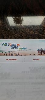 Billet de randonnée AG Coast 11.05.2024, Tickets & Billets, Sport | Autre, Mai, Wandelen, Une personne