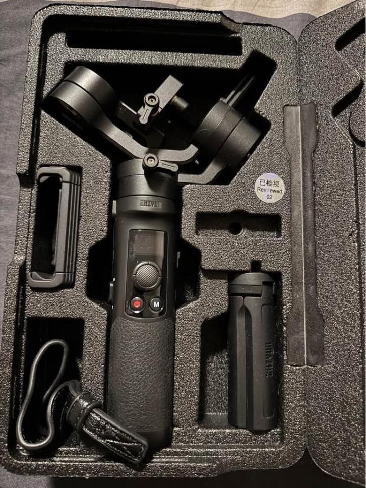 Gimbal. Zhiyun Crane voor stabiele camerabeelden, Audio, Tv en Foto, Fotografie | Statieven en Balhoofden, Zo goed als nieuw, Ophalen