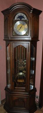 staande ( vitrine ) klok Westminster, Antiek en Kunst, Antiek | Klokken, Ophalen of Verzenden