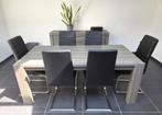 Dressoir en eettafel met 6 stoelen, Huis en Inrichting, Complete eetkamers, Ophalen, Gebruikt
