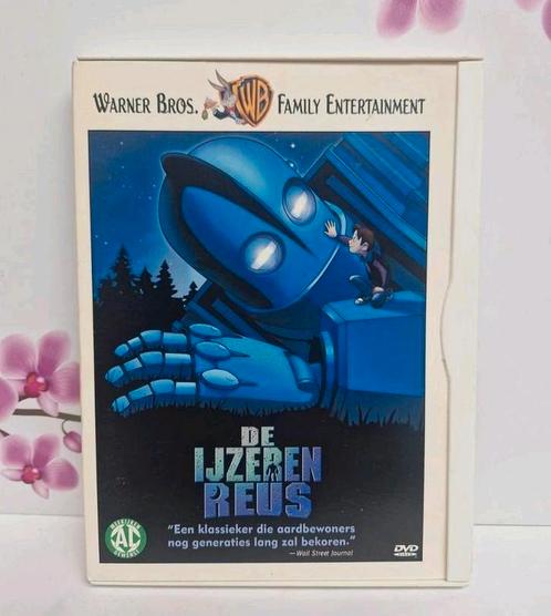 🤖 De İjzeren Reus 🤖, Cd's en Dvd's, Dvd's | Tekenfilms en Animatie, Zo goed als nieuw, Amerikaans, Tekenfilm, Alle leeftijden