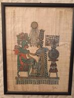 Papyrus égyptien du roi Toutankhamon et de la reine Ankhes, Enlèvement