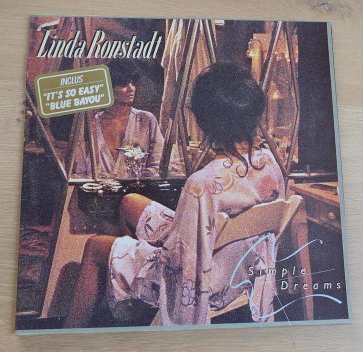 LP  Linda Ronstadt ‎– Simple Dreams, Cd's en Dvd's, Vinyl | Rock, Zo goed als nieuw, Poprock, 12 inch, Ophalen of Verzenden