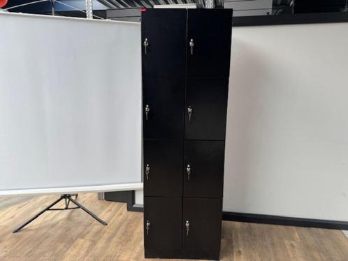 Zwarte Van Esch lockerkast, Dieren en Toebehoren, Hondenbenches, Zo goed als nieuw, Ophalen
