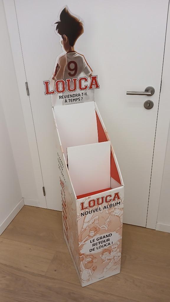 BD Louca PLV Dequier 148 cm sur 26 cm TTB, Verzamelen, Stripfiguren, Zo goed als nieuw, Beeldje of Figuurtje, Ophalen