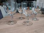4 bierglazen Tongerlo, Enlèvement, Comme neuf, Verre à bière