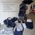 Joolz Day3 Earth Complete Set Parrot Blue kinderwagen + acc, Gebruikt, Verstelbare duwstang, Combiwagen, Ophalen