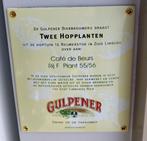 GULPENER emaille bier bordjes., Verzamelen, Ophalen of Verzenden, Zo goed als nieuw, Gulpener