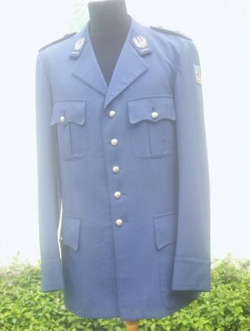 Veste été officier Police nominative 1983 ville de Bruxelles