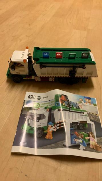 Lego bricks vuilniswagen