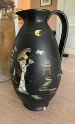 West-Germany NIPPON vaas Japans tafereel, Scheurich, Antiek en Kunst, Ophalen of Verzenden