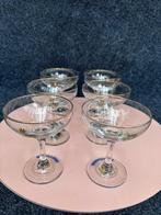 6 delige set champagne coupe glazen, Enlèvement ou Envoi, Comme neuf, Autres types