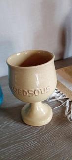 4 choppes en terre cuite Maredsous, Antiek en Kunst, Antiek | Keramiek en Aardewerk, Ophalen