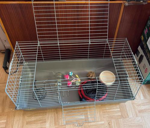 Konijnenhok volledig met alle toebehoren, eten en speeltjes, Dieren en Toebehoren, Knaagdieren en Konijnen | Hokken en Kooien