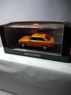 Peugeot 304 coupé - Minichamps - jaune safran - 1 43è, Ophalen of Verzenden, MiniChamps