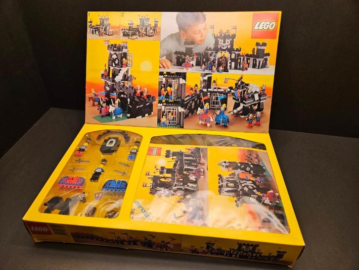 LEGO 6085 Black Monarch's Castle MET DOOS EN INLAY!!!, Kinderen en Baby's, Speelgoed | Duplo en Lego, Zo goed als nieuw, Lego