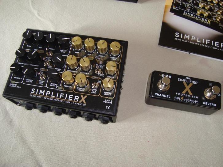 DSM Simplifier X, Dunlop Bonamassa, Pedaltrain, Redwich, Muziek en Instrumenten, Effecten, Gebruikt, Delay of Echo, Reverb, Wah Wah