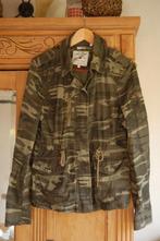 America Today Parka khaki camouflage maat L Exc conditie, Kleding | Dames, Jassen | Zomer, Overige kleuren, Verzenden, Maat 42/44 (L)