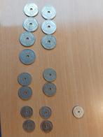 munten belgie 1938 1940, Postzegels en Munten, Ophalen