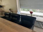 Prachtige lederen stoelen, Zwart, Leer, Ophalen of Verzenden, Zo goed als nieuw