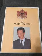 folder ons vorstenhuis met stamboom, Enlèvement ou Envoi, Comme neuf, Magazine ou livre