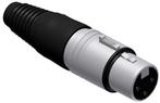 PROMO -Procab 3 pins XLR female connector - 4 + 1 gratis, Ophalen of Verzenden, Nieuw, Overige kabels