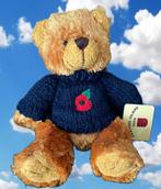 Beertje (Channel Island toys bear) met poppy, Verzamelen, Beren en Cherished Teddies, Ophalen of Verzenden, Nieuw, Stoffen beer