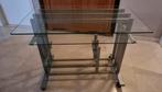 Bureau/computertafel in glas, Huis en Inrichting, Ophalen, Bureau