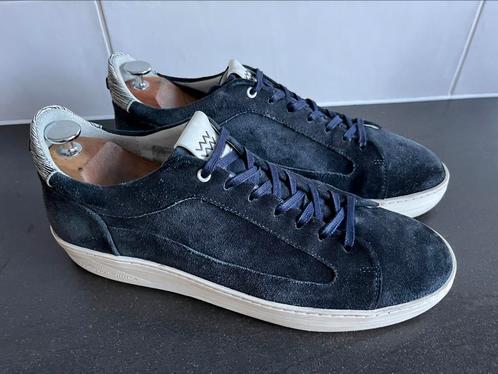 Floris van Bommel herenschoenen maat 8 / 42, Vêtements | Hommes, Chaussures, Comme neuf, Baskets, Bleu, Enlèvement ou Envoi