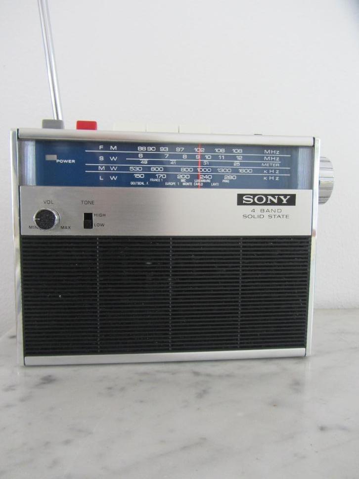 Wereldontvanger Sony in prachtige staat, Audio, Tv en Foto, Radio's, Wereldontvanger, Ophalen of Verzenden