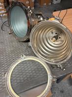 Industriële Vintage lampen, Ophalen, Zo goed als nieuw, Hout