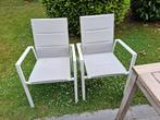 2 tuinstoelen - Exterioo - Bristol, Ophalen, Zo goed als nieuw, Aluminium, Stapelbaar