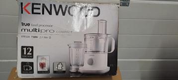 Kenwood FPP 220-robot, Elektronische apparatuur, 2 tot 3 liter, Ophalen of Verzenden, Zo goed als nieuw, 2 snelheden