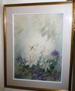 Robert Borret - grote aquarel - perfecte kader, Antiquités & Art, Enlèvement ou Envoi