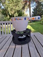 Mooi fonduestel Le Creuset, Ophalen of Verzenden, Zo goed als nieuw