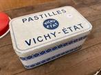 Boîte à pastilles Vichy-État, Collections, Boîte en métal, Enlèvement ou Envoi, Utilisé