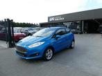 Ford Fiesta 3d 1.6 TDCi 95pk Titanium Luxe '13 187000km, Auto's, Euro 5, Parkeersensor, Blauw, Bedrijf