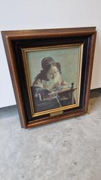 Oud schilderij + kader, Antiek en Kunst, Ophalen